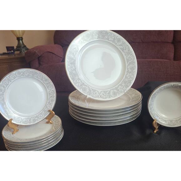 Rosenthal - Continental Leonardo Salad plate 3008 Set of 4 - Picture 2 of 6